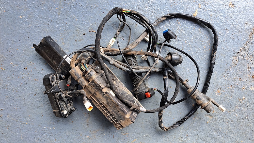 original Bultaco entrails